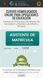 Mobile Screenshot of campuseducacion.com
